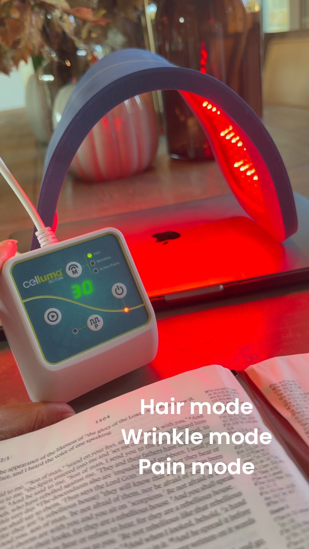 Working smarter not harder!  Hair growth, wrinkle reduction, and helps with aches and pains! 

#LTKBeauty #LTKOver40 #LTKHome