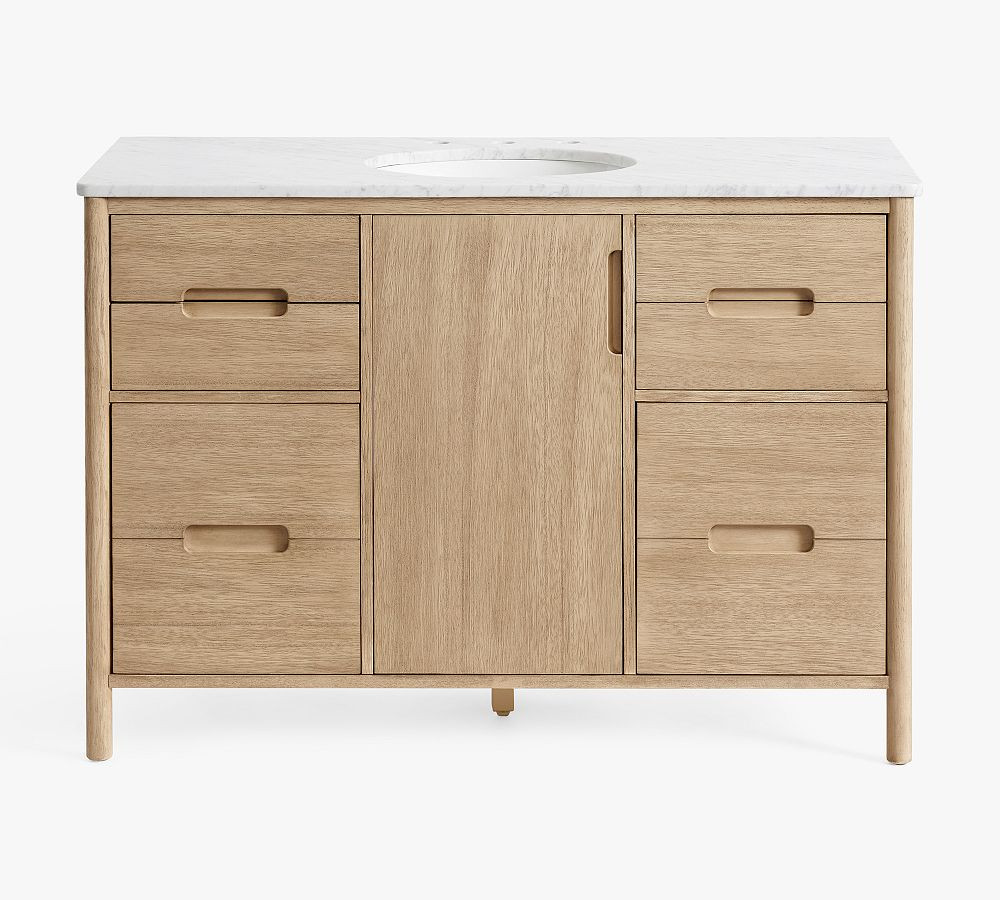 Manzanita 48" Single Wide Sink Vanity | Pottery Barn (US)