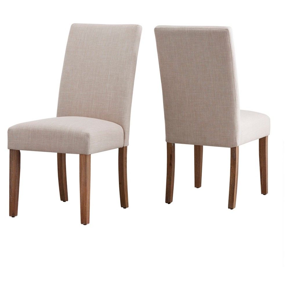 Walton Park Parsons Dining Chair (Set Of 2) - Oatmeal - Inspire Q | Target