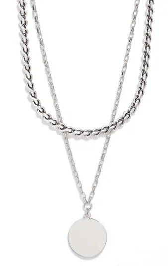 Nordstrom Layered Medallion Pendant Necklace | Nordstrom | Nordstrom Canada
