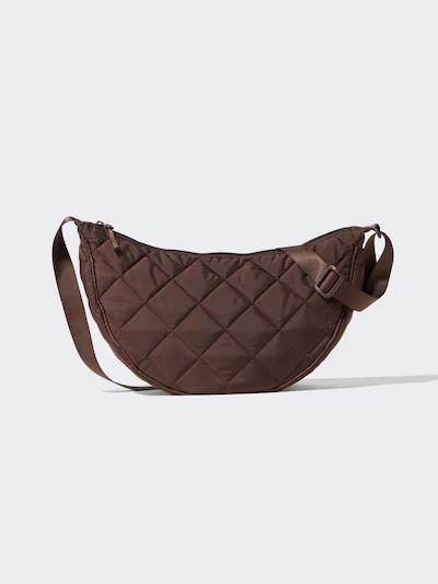 Unisex Round Shoulder Bag (Quilted) | UNIQLO UK | UNIQLO (UK)