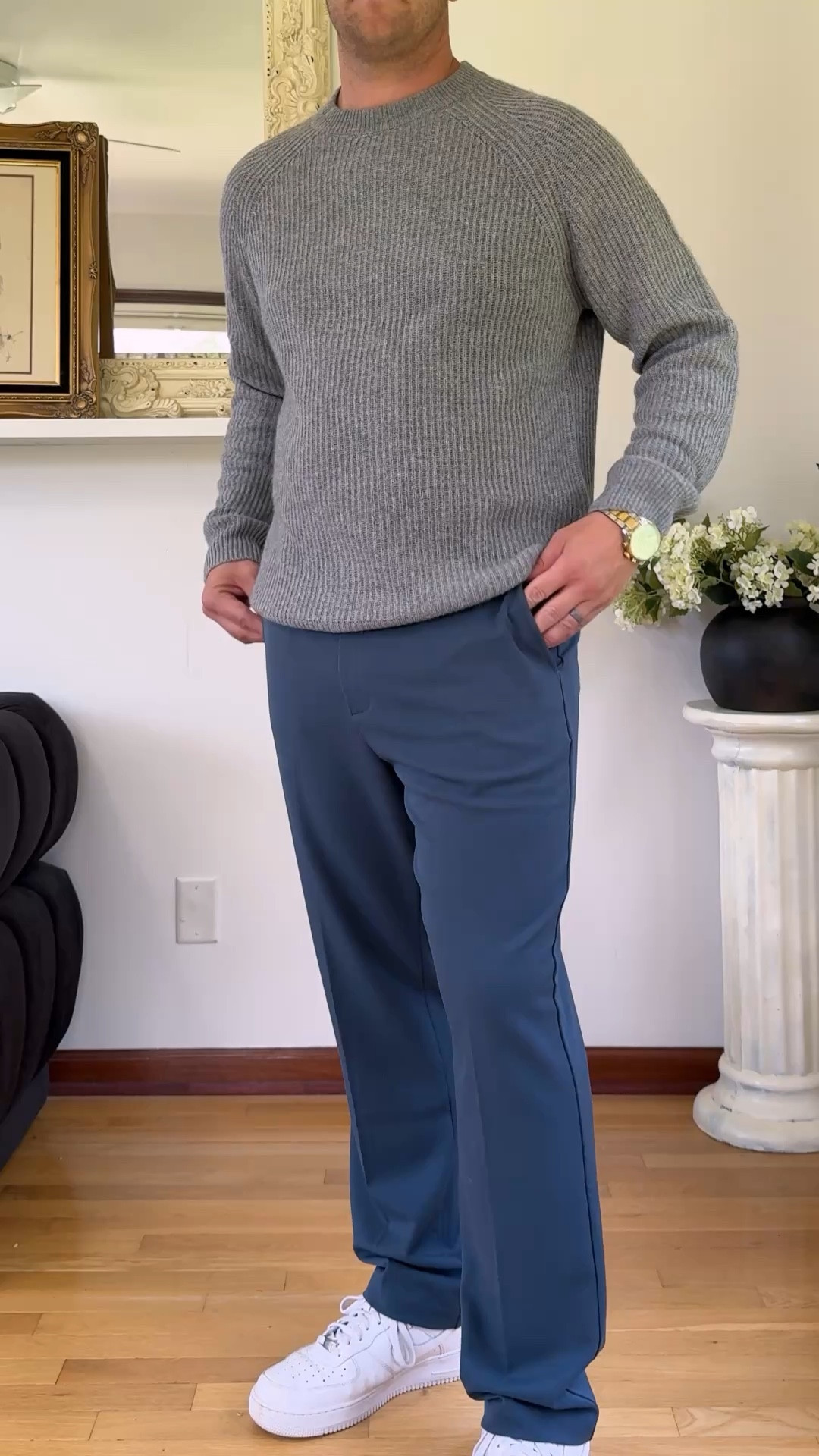 Refreshing his wardrobe with some quality staples from @onequince👏🏼 #quincepartner 