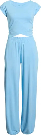 FP Movement Golden Hour Crop T-Shirt & Joggers Set | Nordstrom