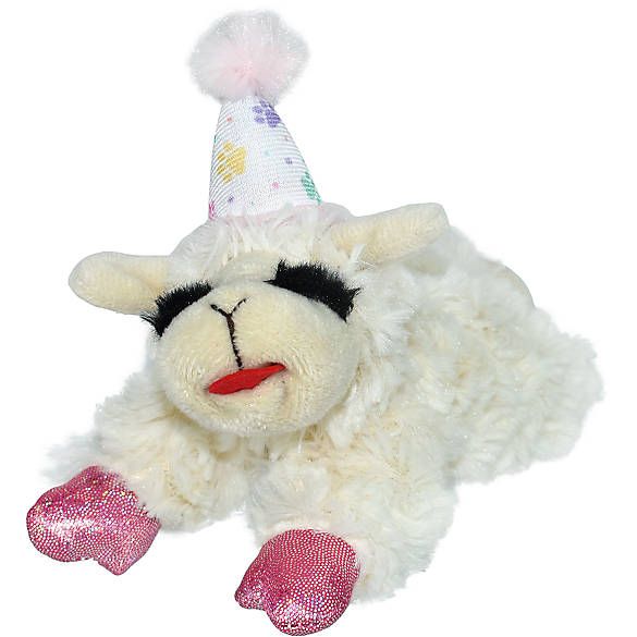 Multipet® Birthday Lamb Chop Dog Toy | PetSmart