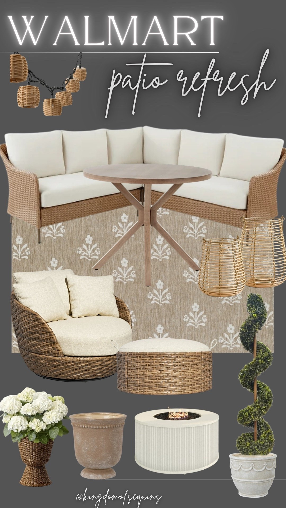 Walmart patio refresh!

#LTKSeasonal #LTKSpringSale #LTKHome