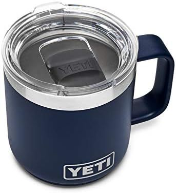 YETI Rambler 10 oz Stackable Mug, Vacuum Insulated, Stainless Steel with MagSlider Lid | Amazon (US)