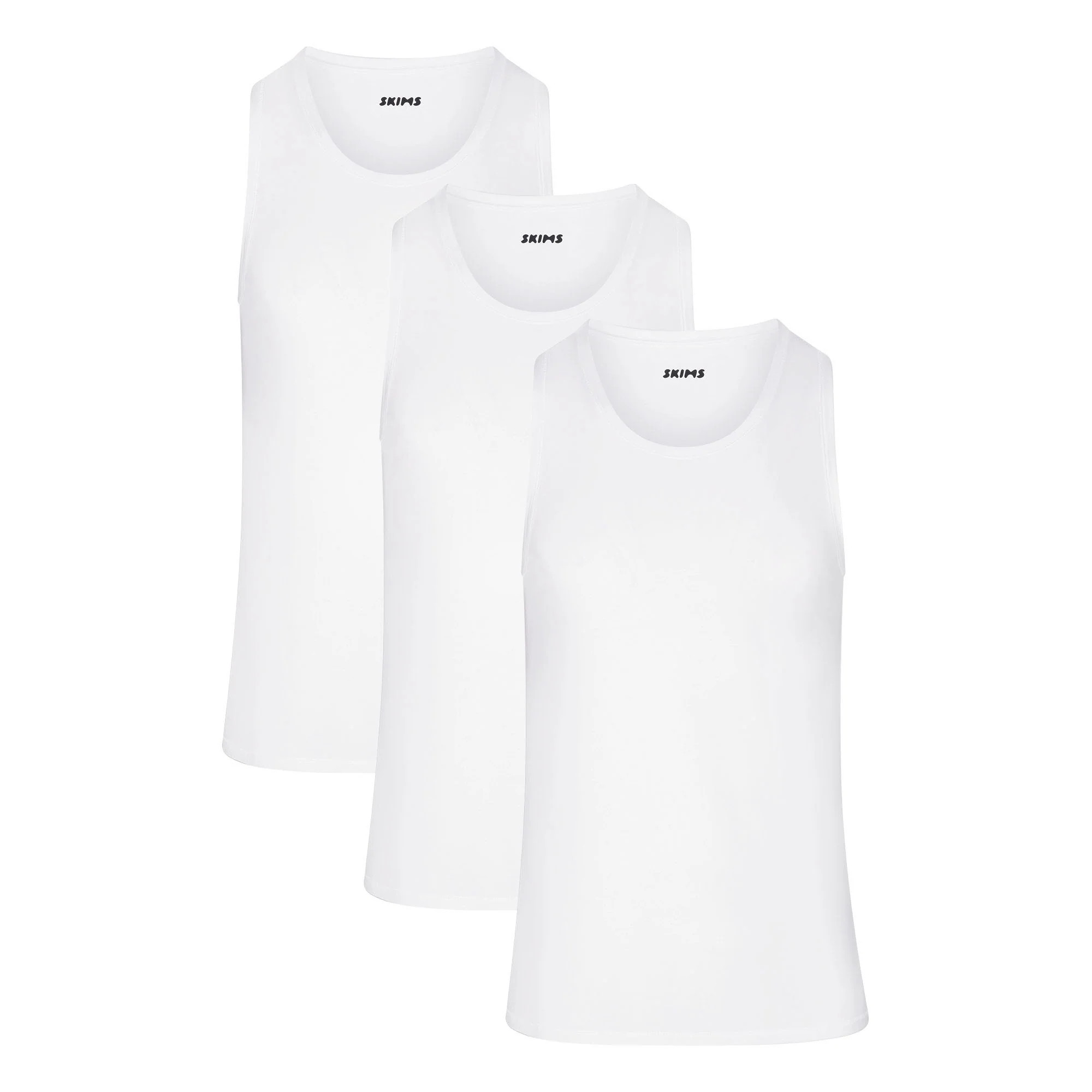 SKIMS STRETCHMENS TANK 3-PACK$88 | SKIMS (US)
