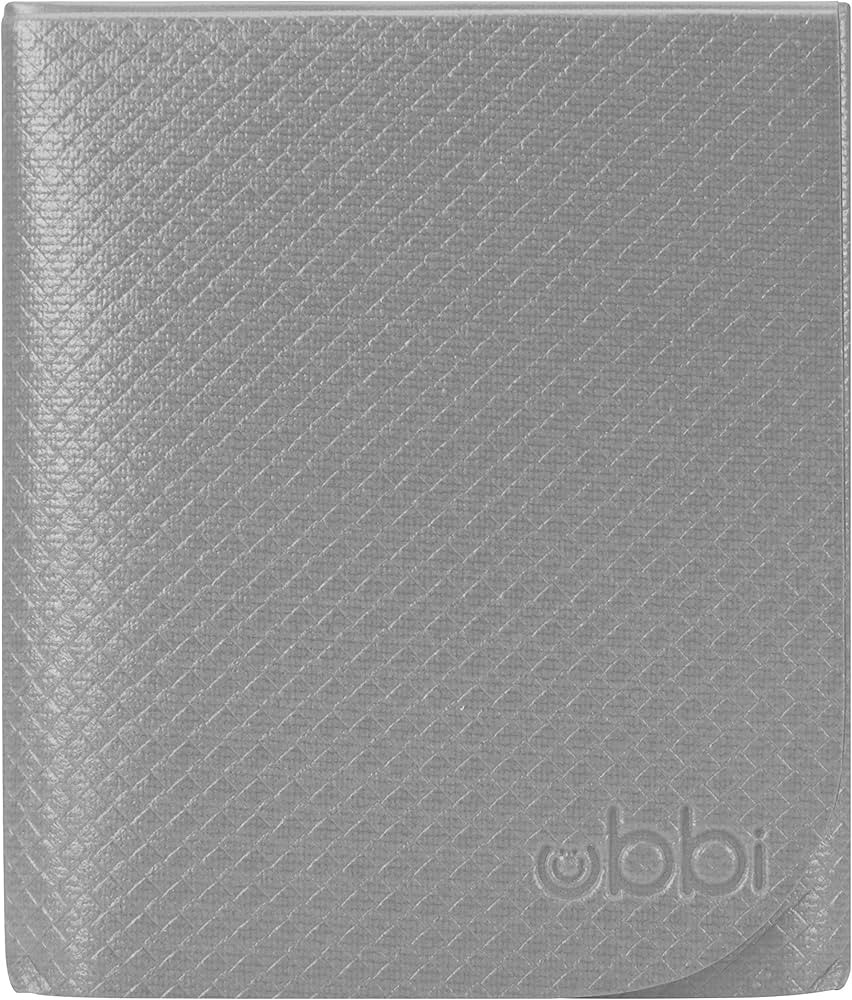 Ubbi Changing Mat, Soft and Comfortable, Easy to Clean and Carry on the go, Yoga-Mat Feel, Gray | Amazon (US)