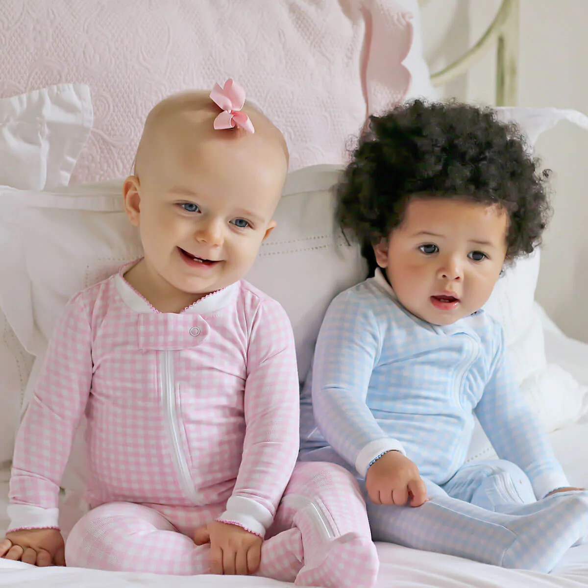 Gingham Zip Sleeper | Classic Whimsy