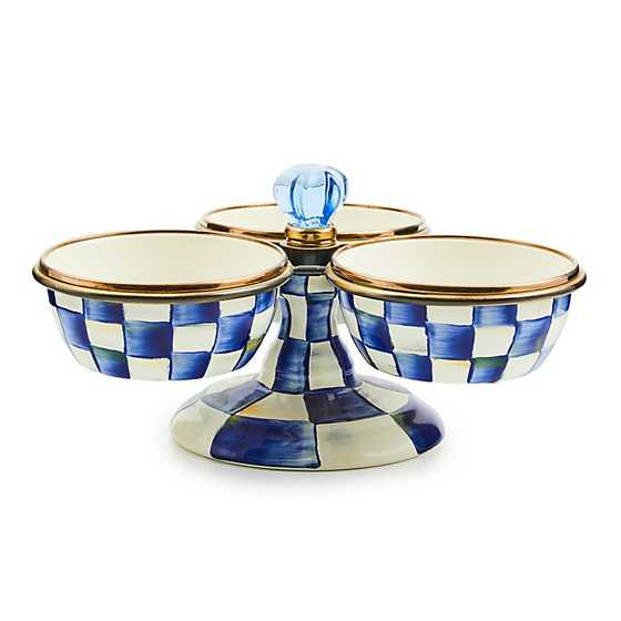 Royal Check Enamel Triplicity | MacKenzie-Childs