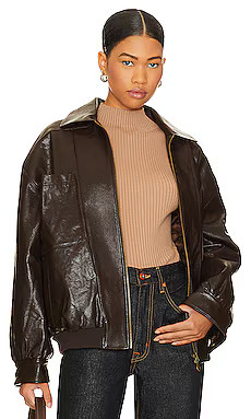 Song of Style Dasha Jacket in Chocolate Brown from Revolve.com | Revolve Clothing (Global)