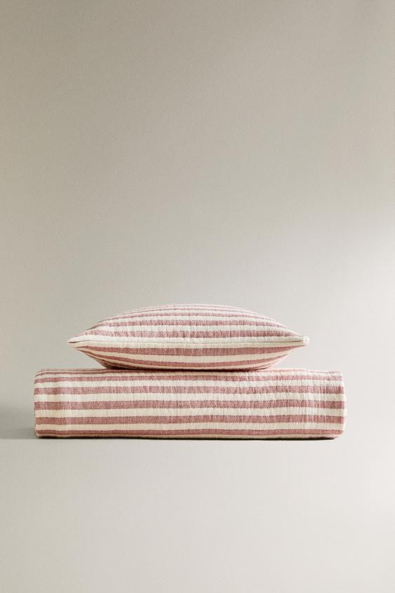 CHILDREN'S STRIPED MUSLIN BEDSPREAD | Zara US