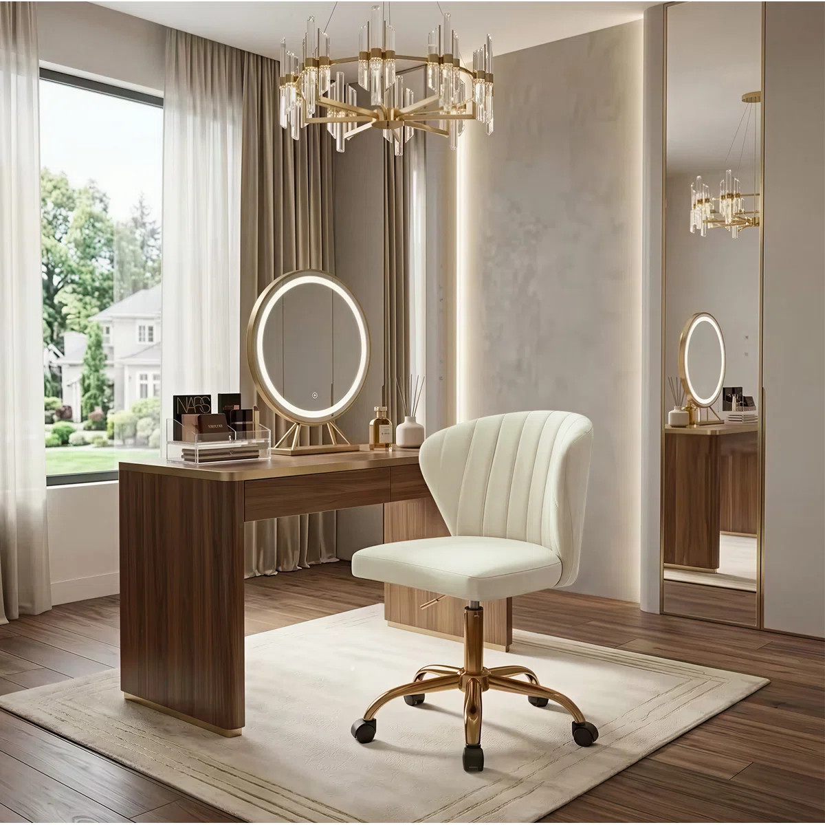 Mccowan Ergonomic Task Chair with Tufted Back | Wayfair North America