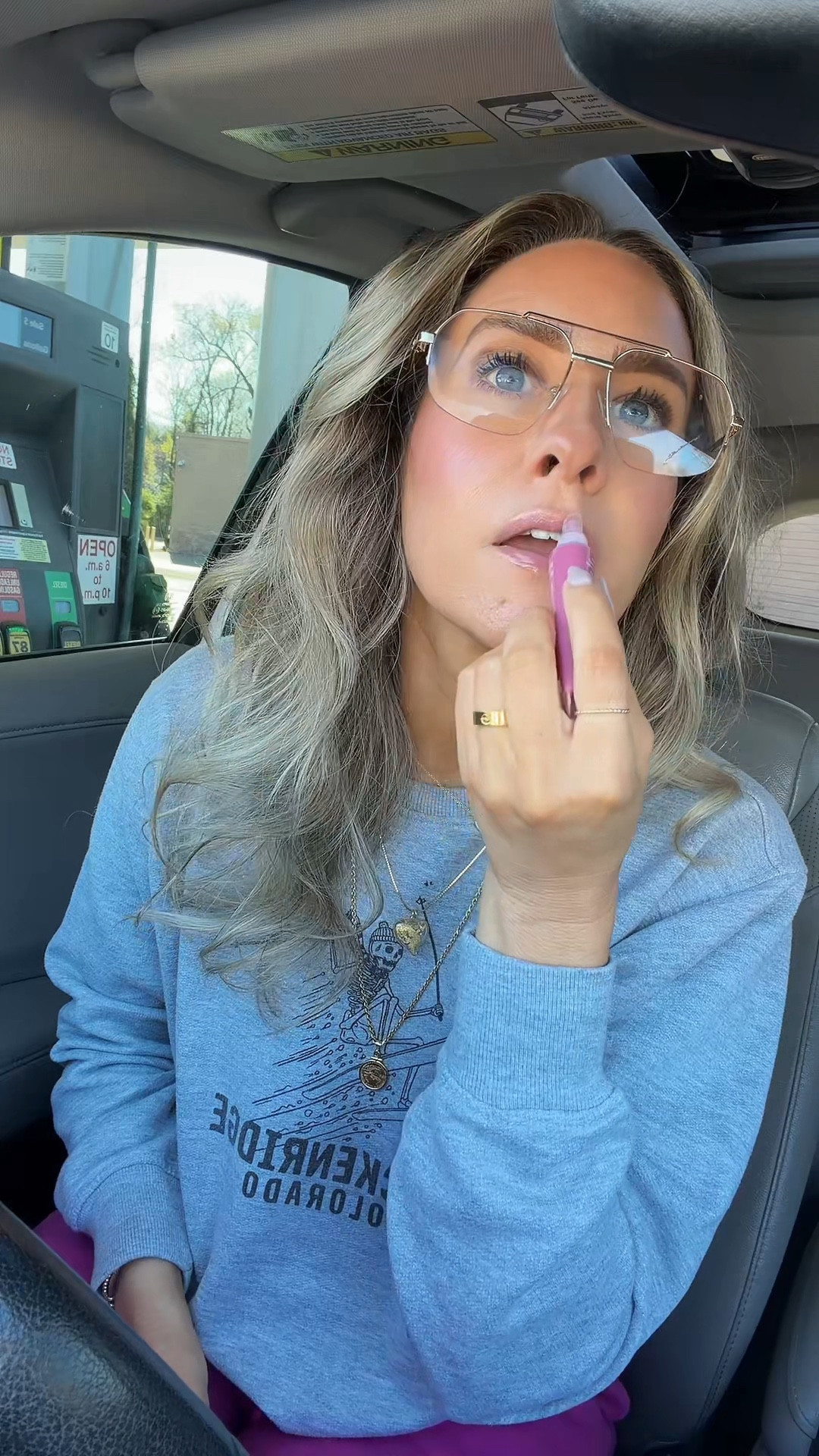 I love a lavender lip for spring and summer! This gloss is so plumpy but not sticky! 

#LTKgrwm #LTKOver40 #LTKBeauty