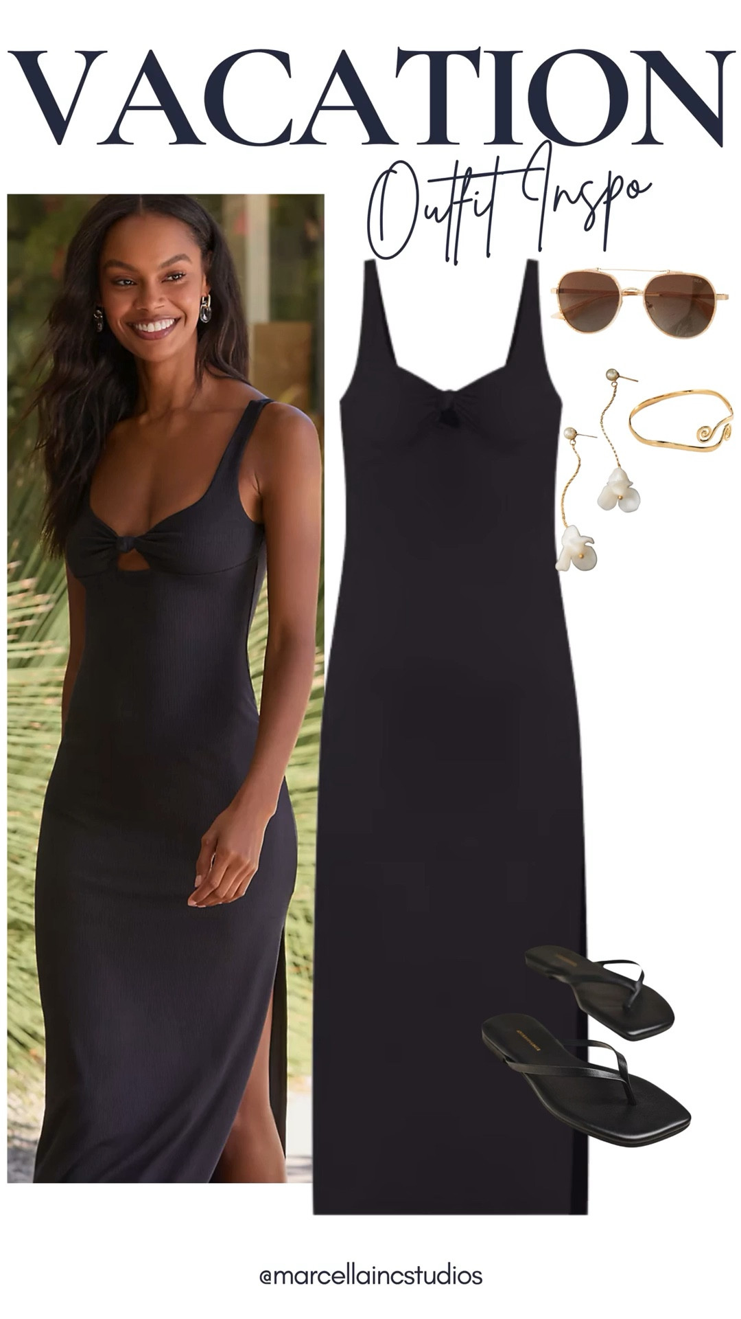 LBD Anthropologie Vacation / Beach Outfit poolside to dinner🌴#vacationoutfit #beachoutfit #anthropologie #lbd 

#LTKMothersDay #LTKTravel #LTKSwim