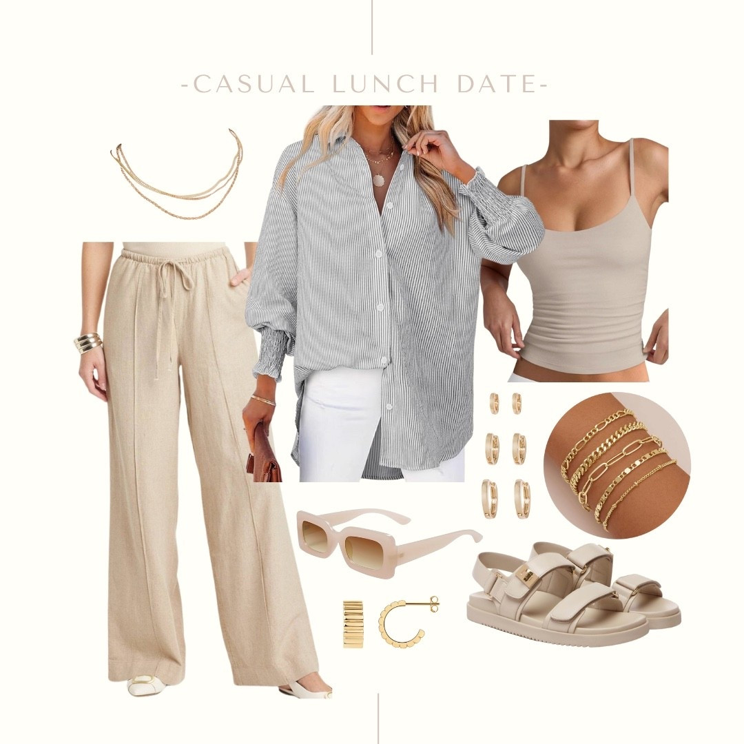 Casual lunch date / outfit for Mexico / vacation look / outfit for a day date 

#LTKMidsize #LTKFindsUnder50 #LTKTravel
