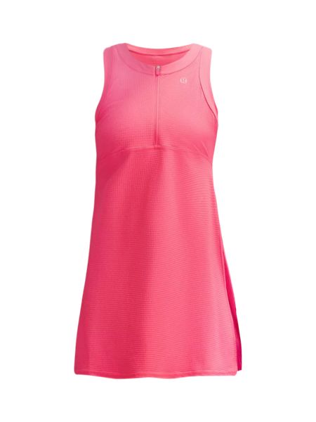 Grid-Texture Sleeveless Tennis Dress | Women's Dresses | lululemon | Lululemon (US)