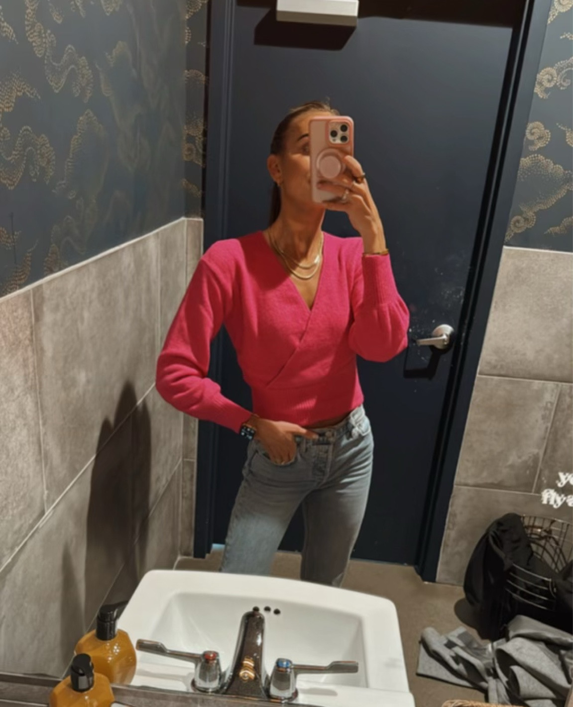 soft/cute sweater for Valentine’s Day + every day 🩷. wearing size xs

#LTKSeasonal