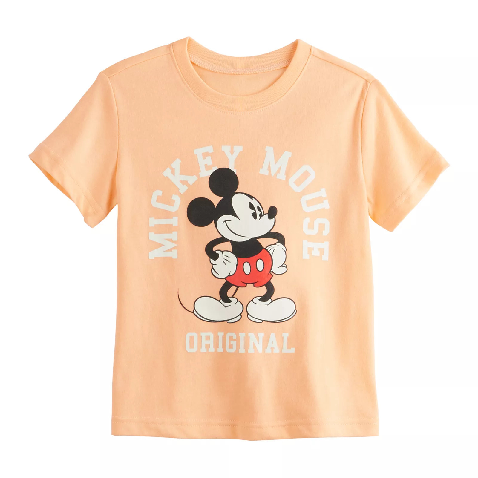 Disney's Mickey Mouse Original Baby & Toddler Boy Graphic Tee by Jumping Beans®, Toddler Boy's, Size: 18 Months, Orange Mickey | Kohl's