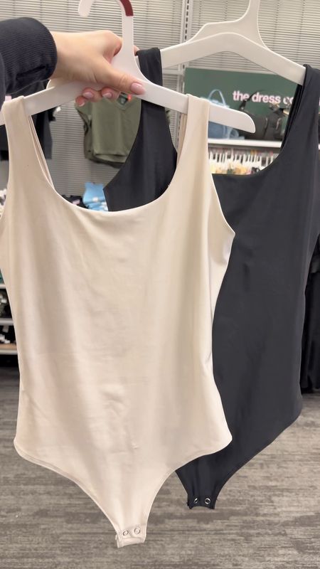 New tank bodysuits at Target! These have the cutest low back and a slight shine to the material! Such a good basic  

#LTKstyletip #LTKfindsunder50