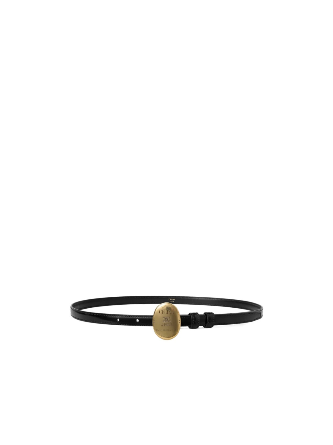 MINI MAISON CELINE BELT  IN Taurillon Leather | Senser US