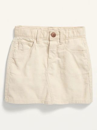 Garment-Washed Corduroy Skirt for Toddler Girls | Old Navy (US)