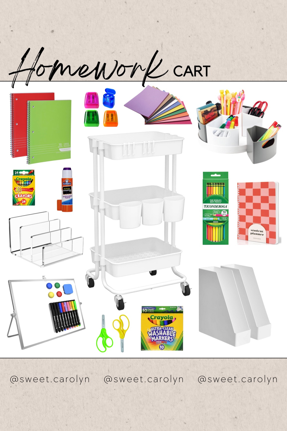 Homework cart // Back to school // School supplies // Kids homework // Supply cart // Organizing school suppliess

#LTKKids #LTKFamily #LTKBacktoSchool