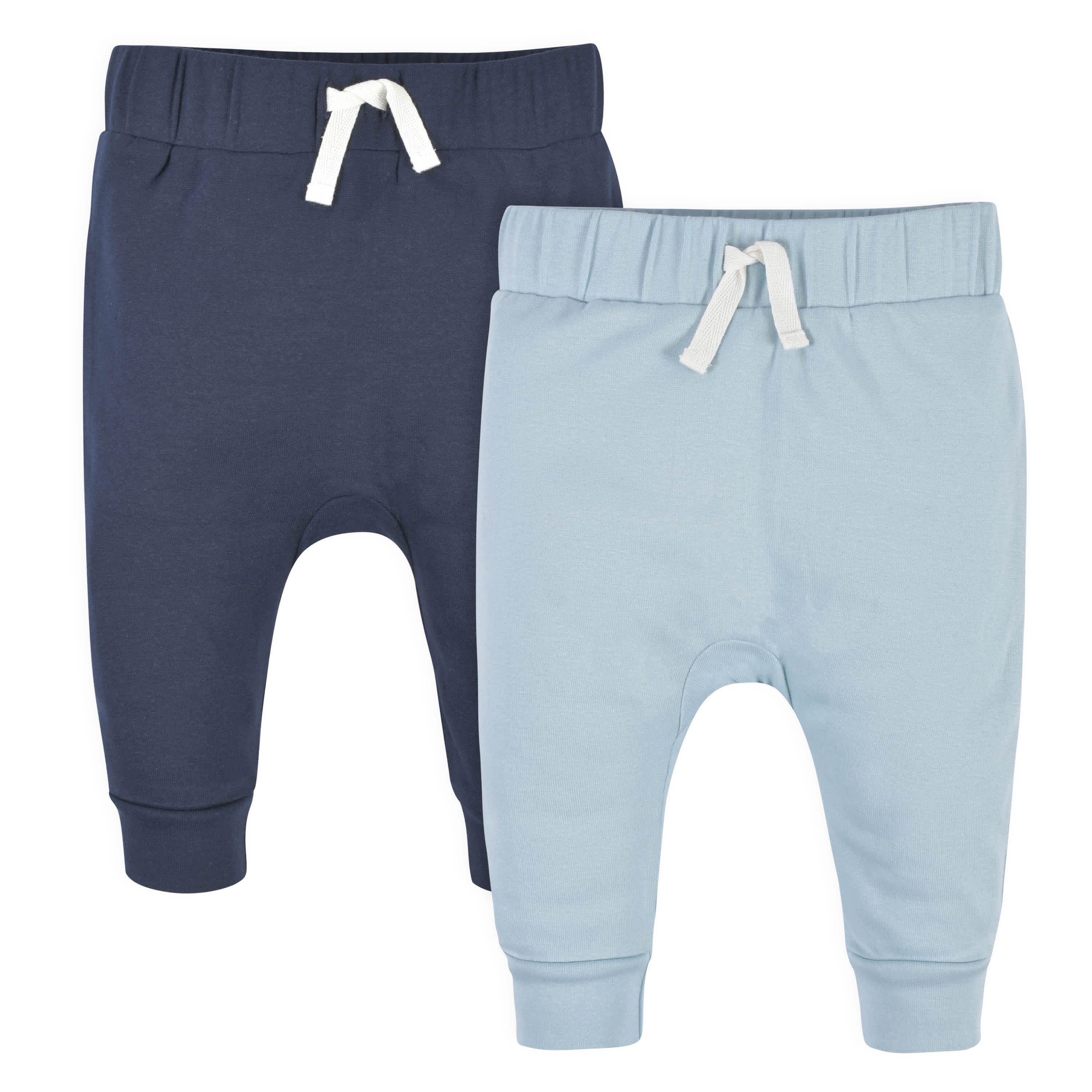 2-Pack Baby Boys Comfy Stretch Navy & Blue Pants | Gerber Childrenswear