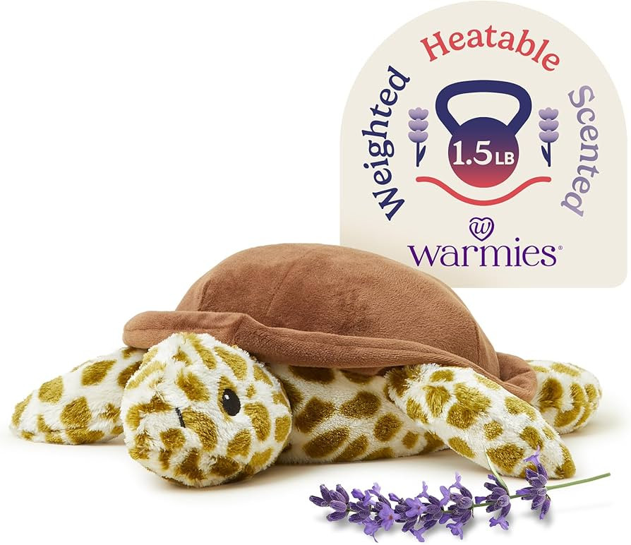 Warmies Microwavable French Lavender Scented Plush Turtle | Amazon (US)