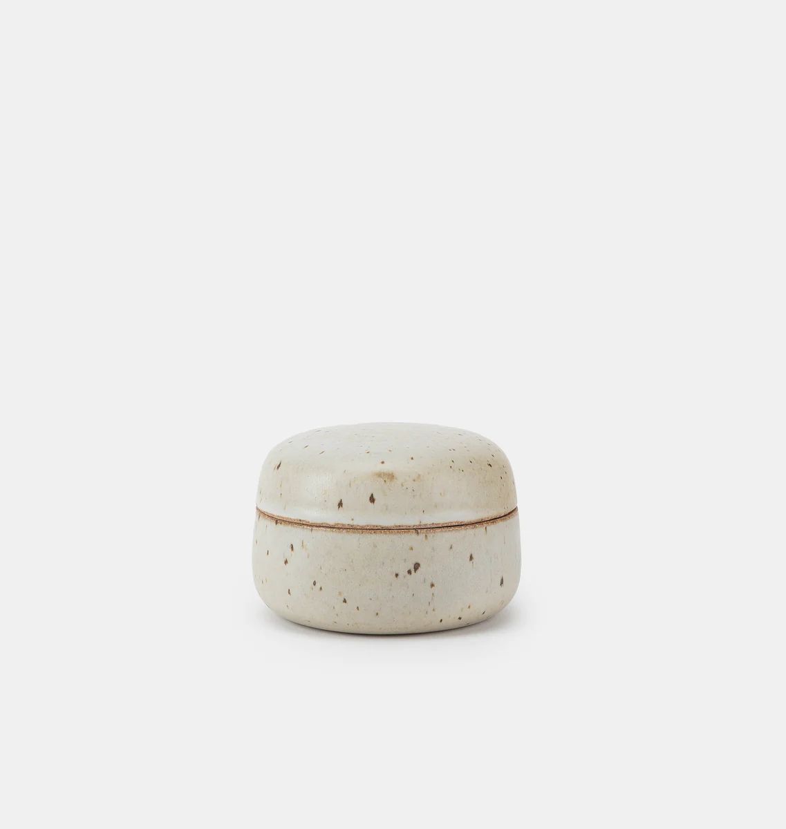 Bun Jar Speckled White | Amber Interiors