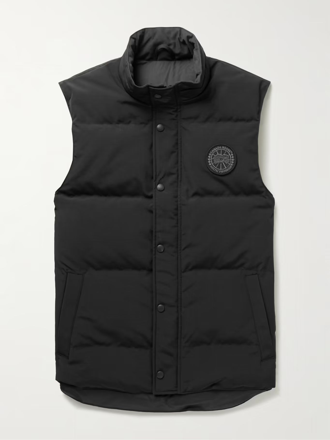 Black Label Garson Quilted Shell Down Gilet | Mr Porter (US & CA)