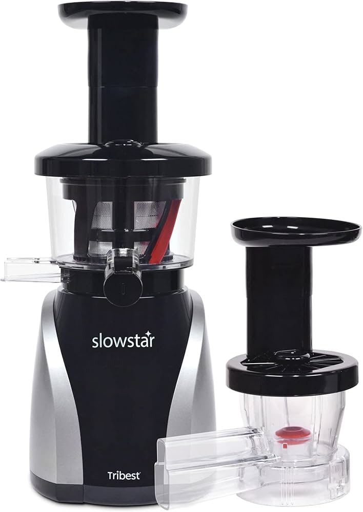 Tribest Slowstar SW-2020 Vertical Masticating Cold Press Juicer & Juice Extractor with Mincer, Si... | Amazon (US)