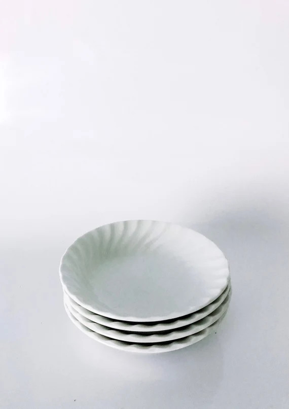 Vintage Johnson Brothers Berry Bowls, Set of 4, White Ironstone, Farmhouse Kitchen Decor | Etsy (US)