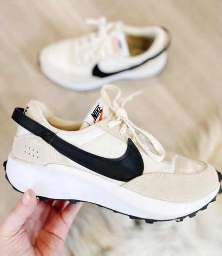 $56 shipped!!! ⚡️⚡️These will sell out at that price! My POPULAR Sandstone Nike Waffle Debuts, size up 1/2 a size!

Xo, Brooke

#LTKSeasonal #LTKGiftGuide #LTKStyleTip