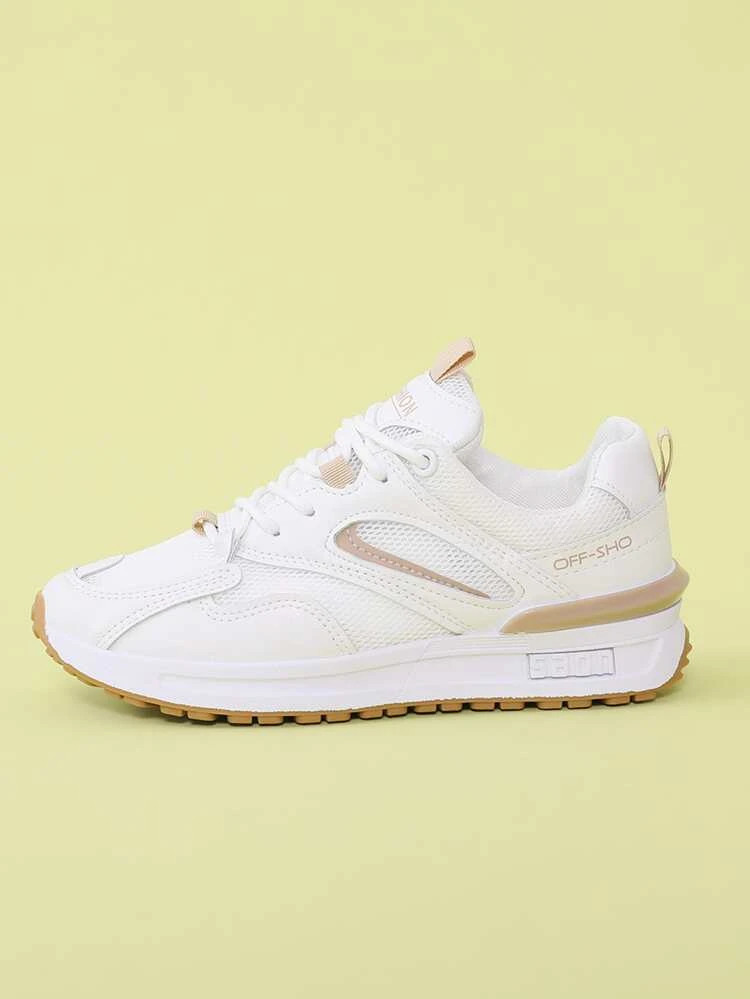 Lace Up Front Mesh Sneakers | SHEIN