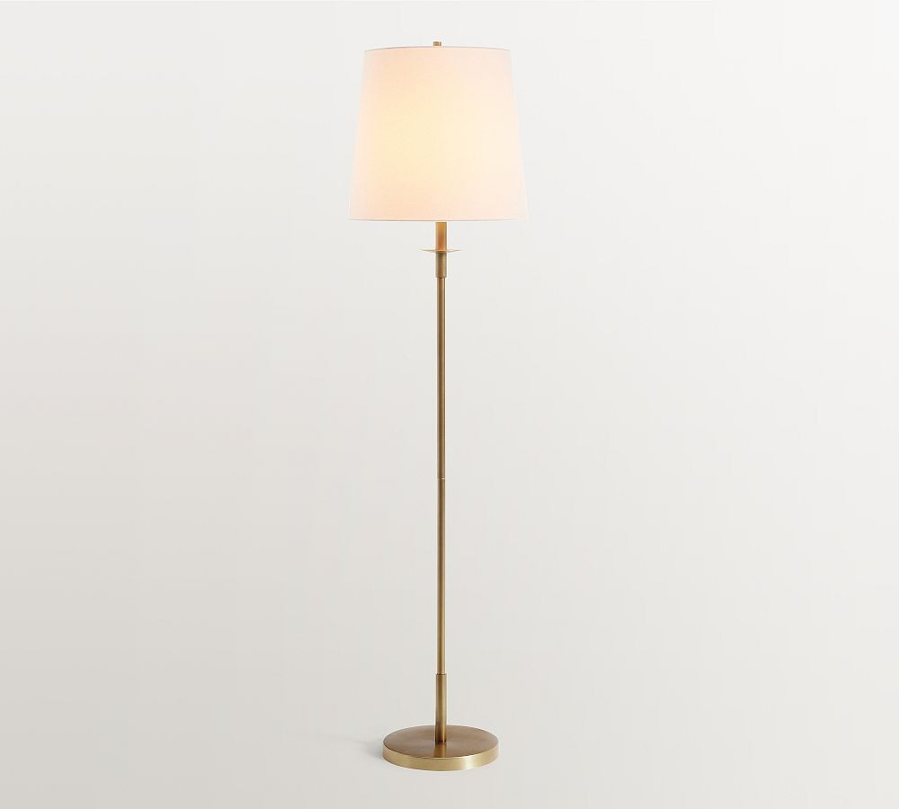 Remington Iron Floor Lamp (60") | Pottery Barn (US)