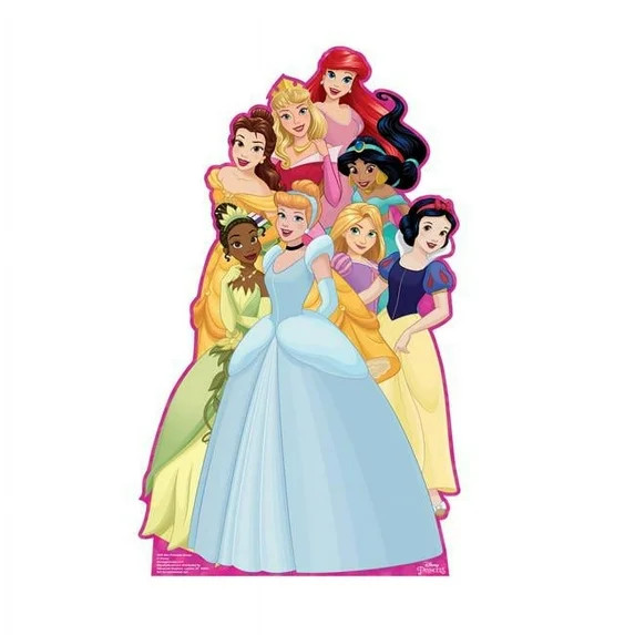 Advanced Graphics 3855 18 x 11 in. Mini Cardboard Cutout of Princess Group - Disney | Walmart (US)