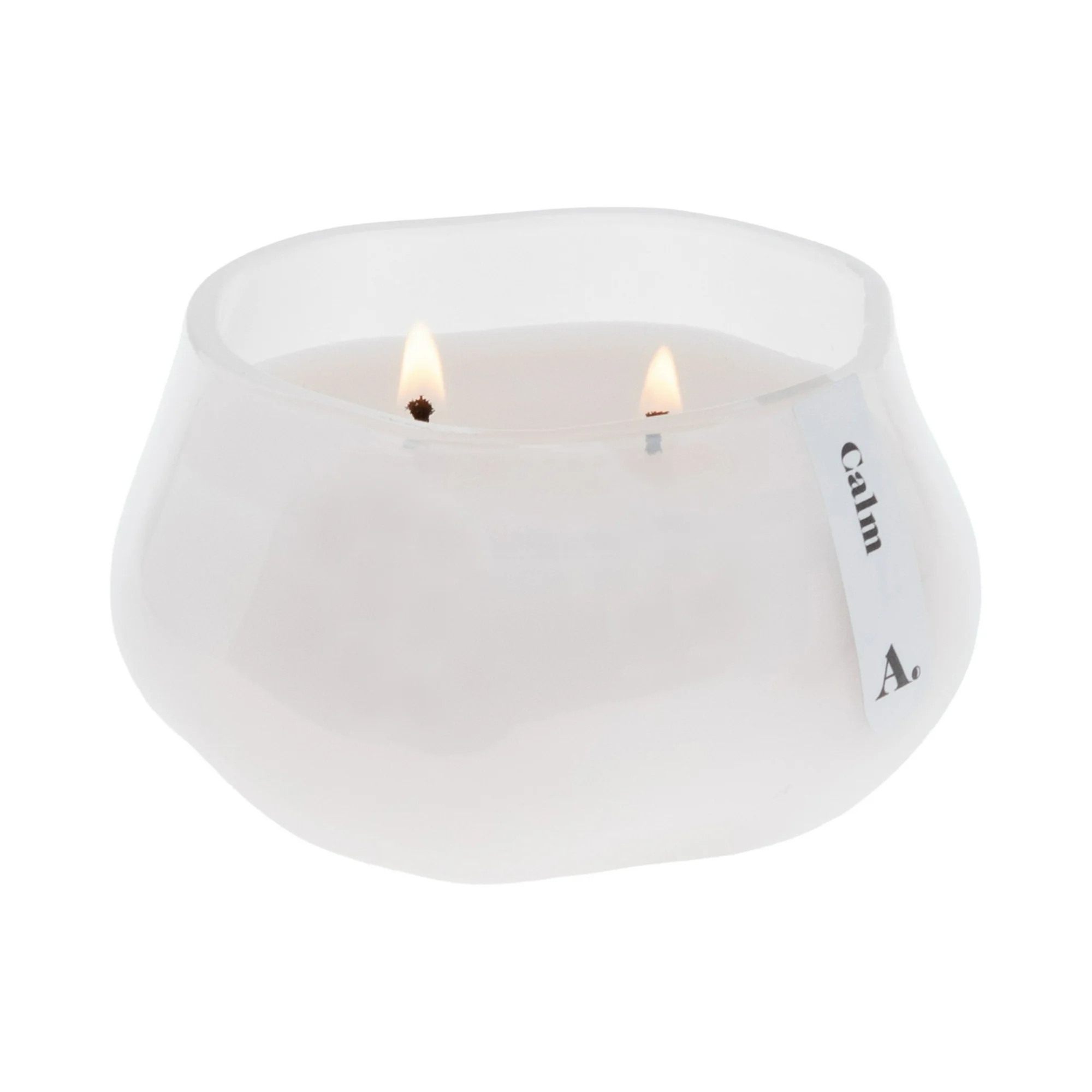Allswell Calm (Coconut + Citrus + Amber) Scented 1-Wick Organic Blown Jar Spa Candle 8oz. | Walmart (US)