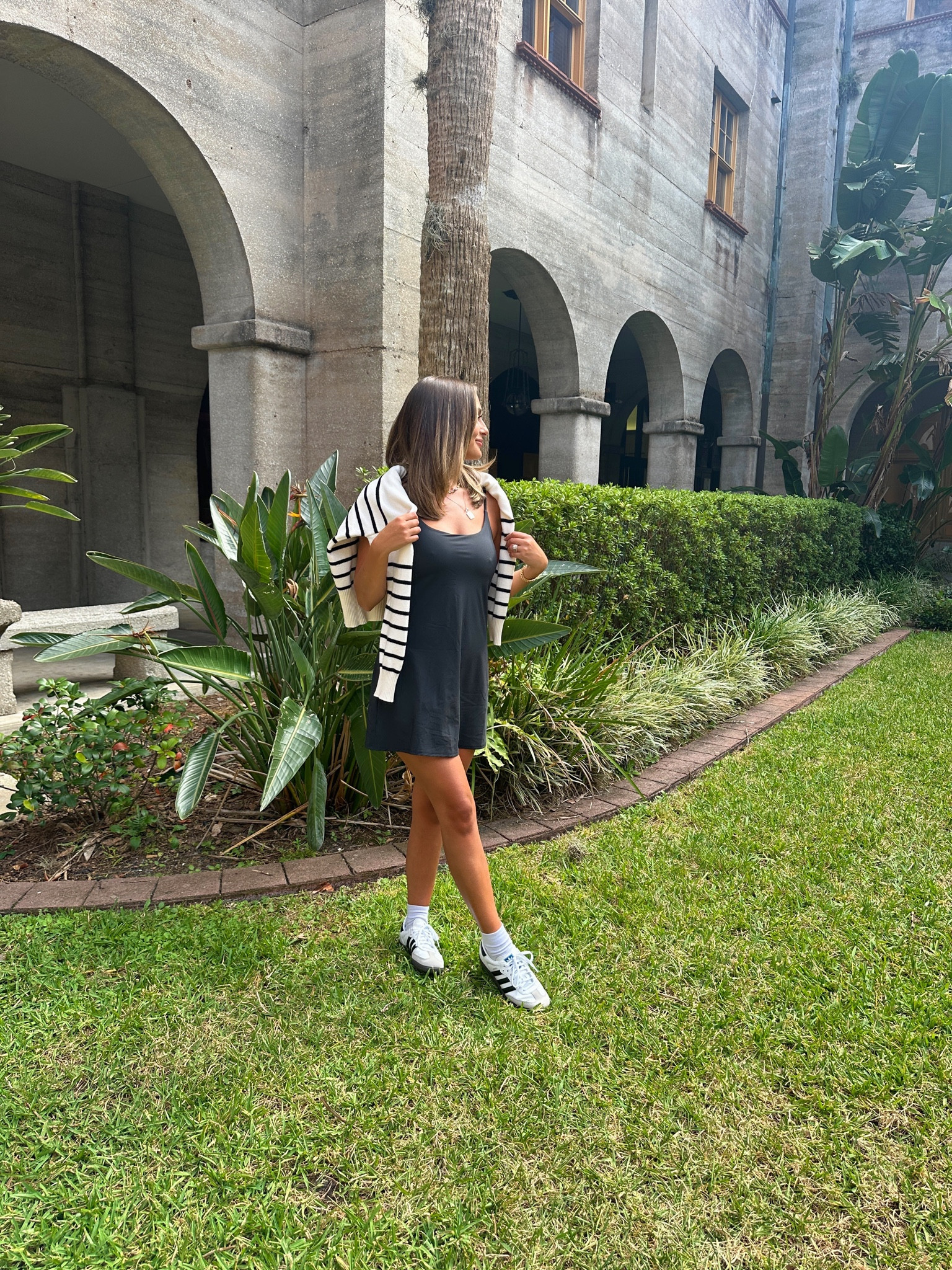 tennis dress, striped sweater, sneakers



#LTKfindsunder50 #LTKstyletip #LTKfindsunder100