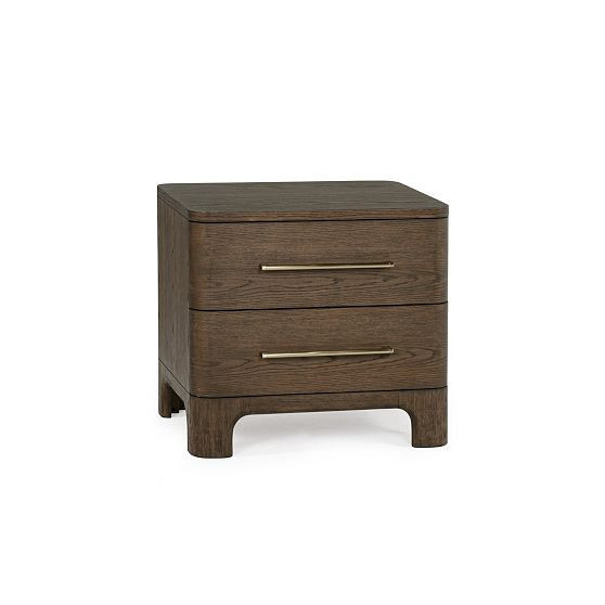 Leonora 24"" Nightstand, Brown Oak | West Elm (US)