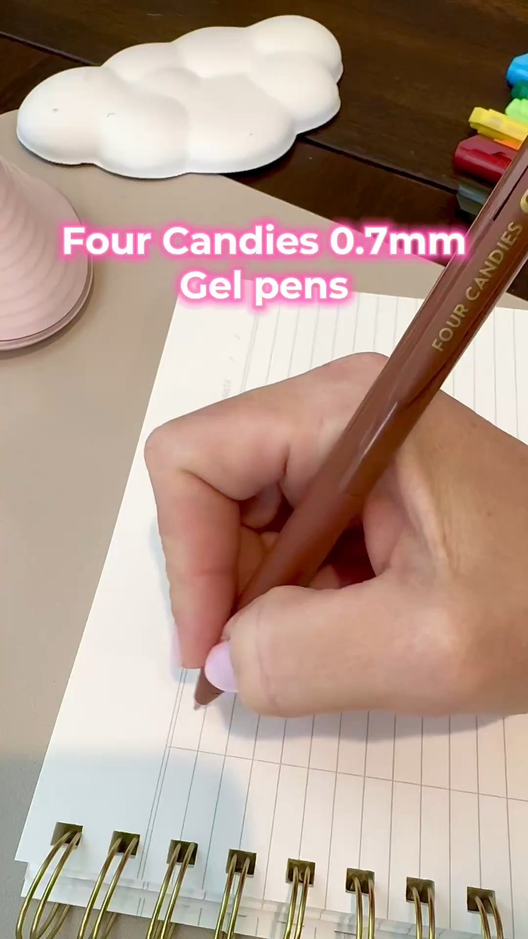 Smooth. Bold. Smudge-free. These Four Candies gel pens are the write way to level up your notes and doodles!

#GelPens #StationeryAddict #PenLovers #ColorfulWriting #NoteTakingEssentials #BackToSchoolFinds #OfficeSupplies #StudyAesthetic #PenObsessed #LTKFinds #LTKUnder50 #SmudgeProof

#LTKHome #LTKFindsUnder50