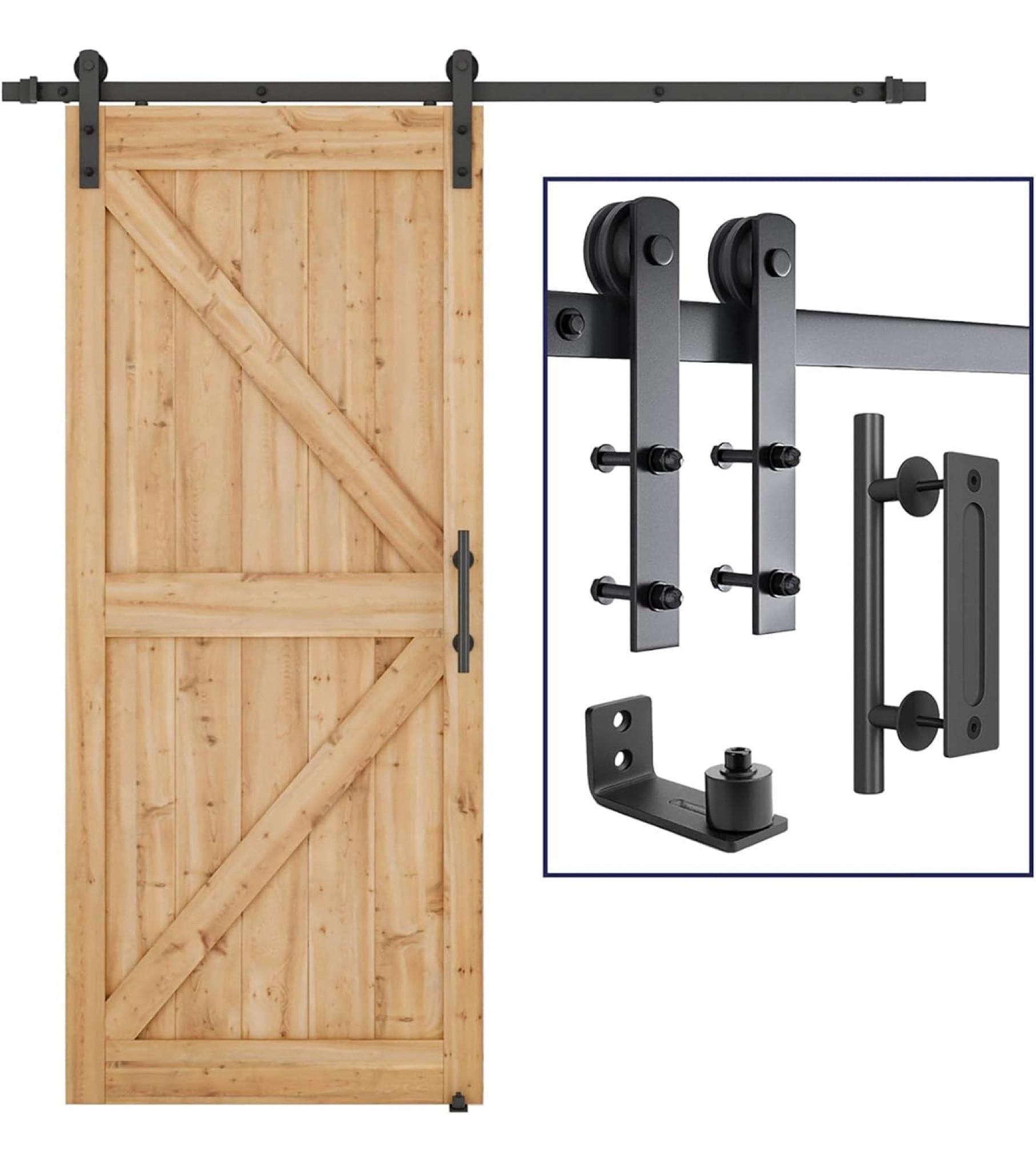 Sliding Door Hardware Kit