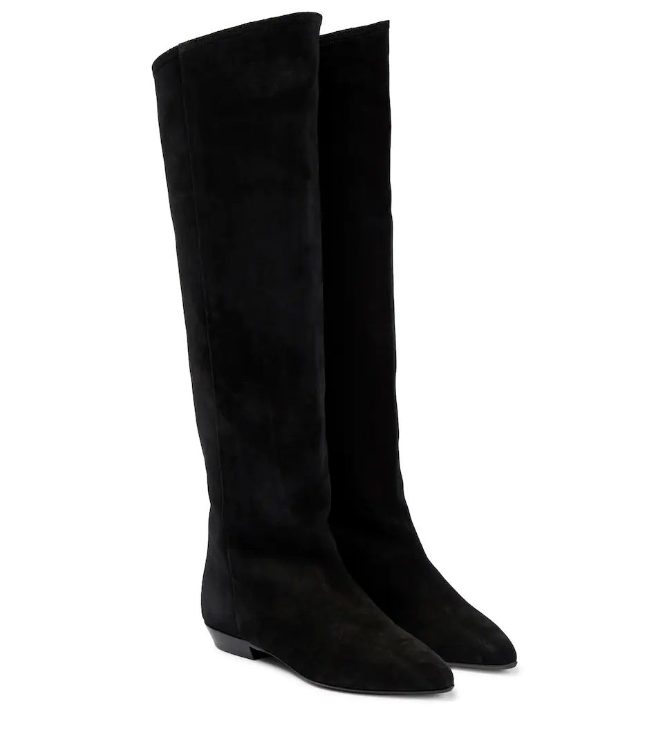 Stiefel Skarlet aus Veloursleder | Mytheresa (DACH)