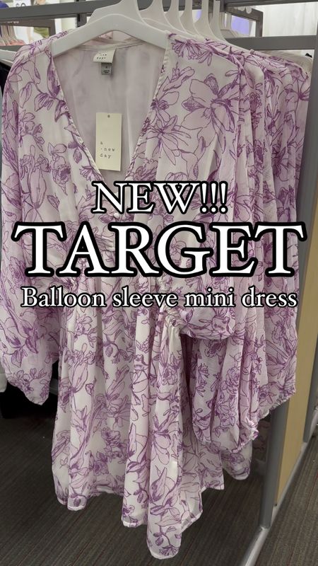 Sharing this new balloon sleeve mini dress from Target that would be perfect for a date night or spring! I’m wearing a size small at 7 weeks postpartum and it also comes in black! 

Valentine’s Day outfit, Valentine’s day, wedding guest dress, date night, winter outfits, Target style, resort wear, vacation outfits  

#LTKstyletip #LTKwedding #LTKSeasonal