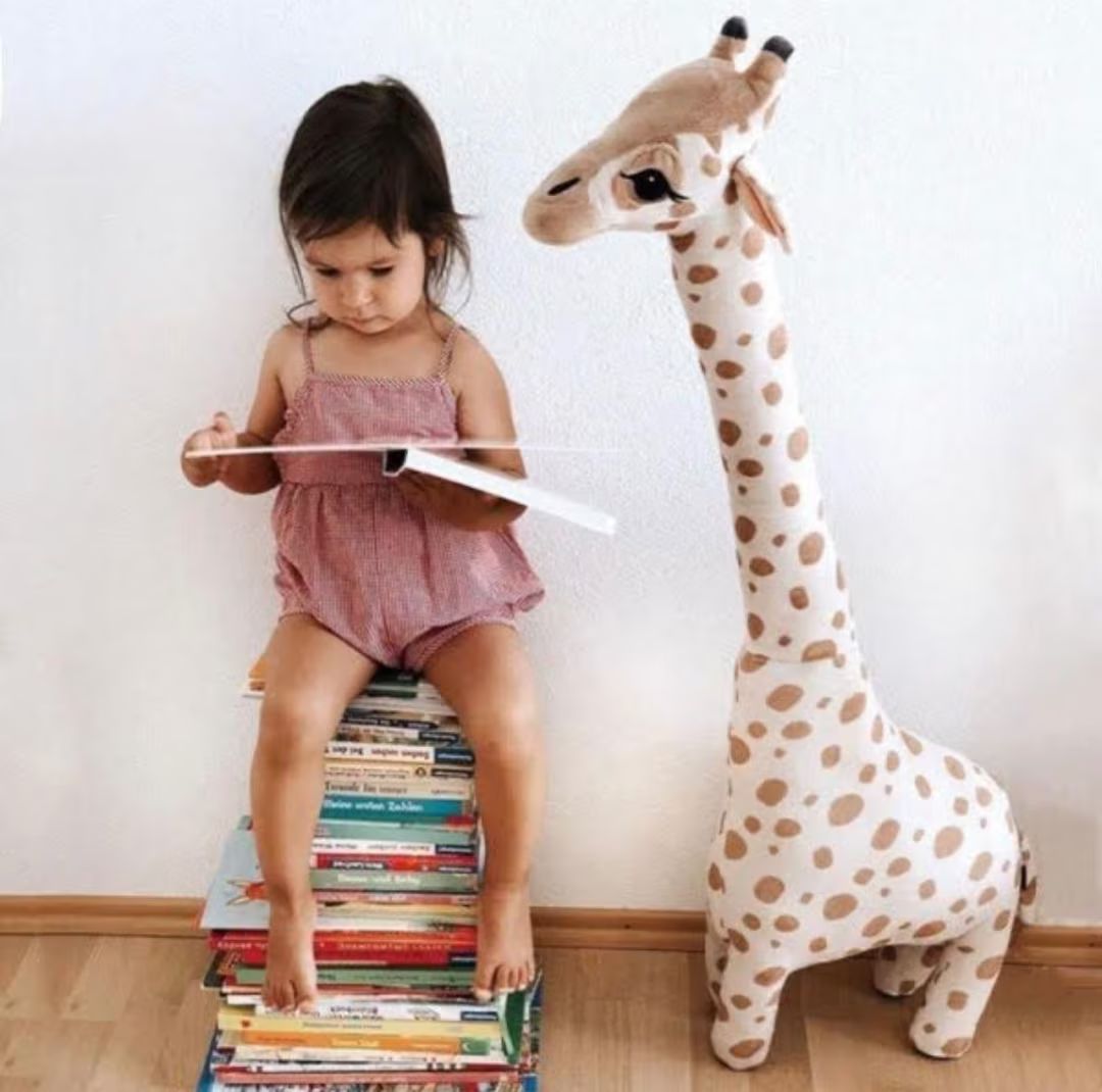 Nursery Giraffe, Nordic Nursery, Big Size Simulation Giraffe, Plush Toys, Soft Stuffed Animal Gir... | Etsy (US)