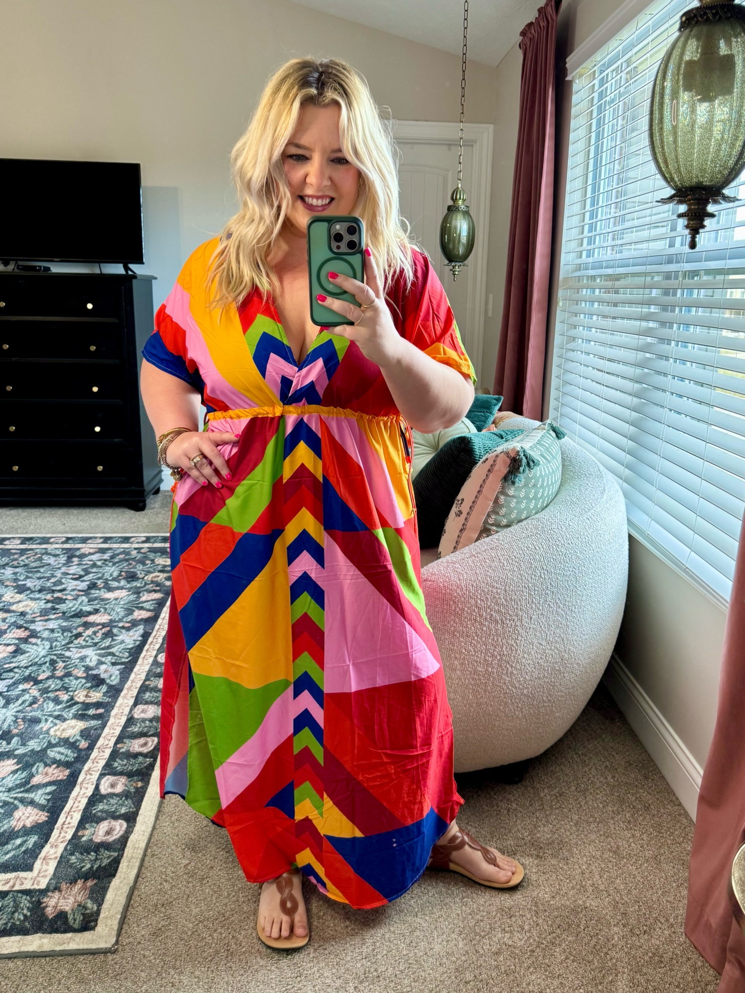 Size inclusive, affordable, HONEST Amazon bathing suit & cover up haul part 2! I love this fun coverup! It is one size fits all but the waist is drawstring, will fit xs-xxl for sure!

#LTKFindsUnder50 #LTKPlusSize #LTKSwim