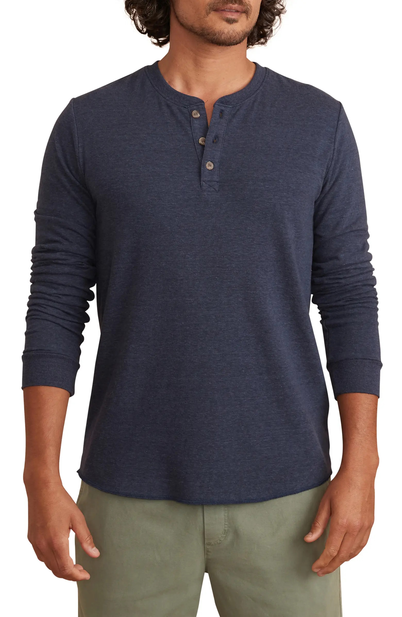 Double Knit Long Sleeve Henley | Nordstrom