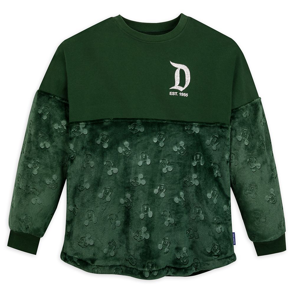 Mickey Mouse Spirit Jersey for Adults – Disneyland – Green | Disney Store