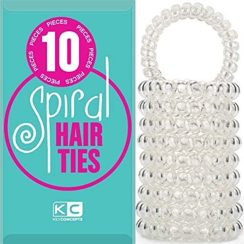 Spiral Hair Ties | Amazon (US)