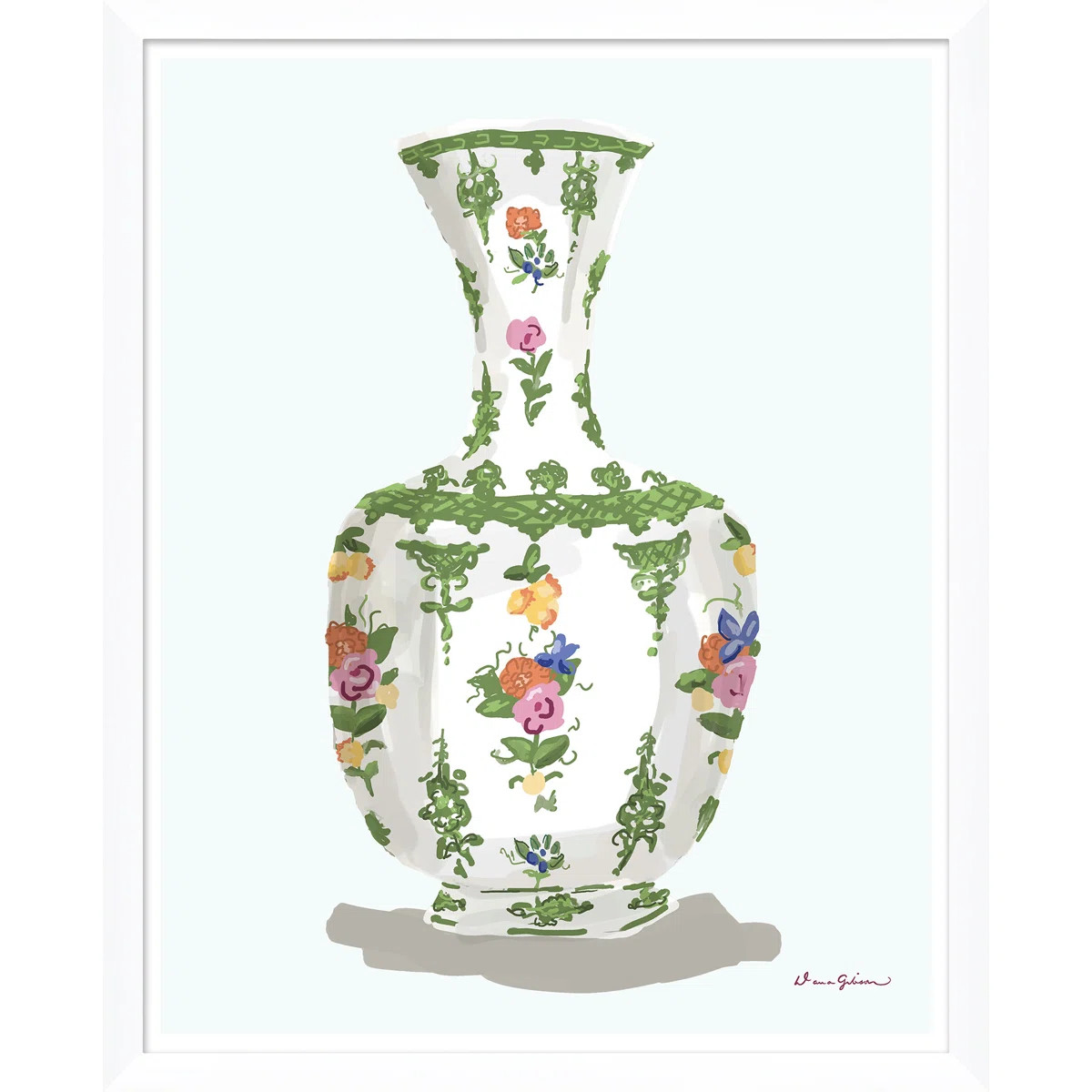 Soicher Marin Vase Series by Dana Gibson - Picture Frame Painting on Paper | Perigold | Perigold